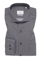 MODERN FIT Hemd in anthrazit gestreift