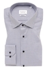 MODERN FIT Hemd in grau strukturiert