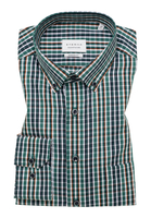 MODERN FIT Hemd in grün kariert