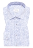 MODERN FIT Hemd in hellblau bedruckt