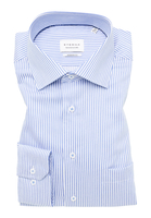 MODERN FIT Hemd in hellblau gestreift