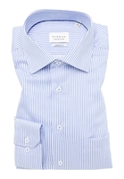MODERN FIT Hemd in hellblau gestreift