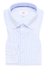 MODERN FIT Hemd in hellblau gestreift