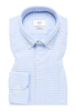 MODERN FIT Hemd in hellblau kariert