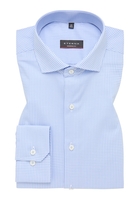 MODERN FIT Hemd in hellblau kariert