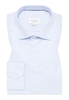 MODERN FIT Hemd in hellblau strukturiert
