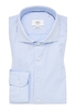 MODERN FIT Hemd in hellblau strukturiert