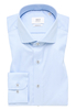MODERN FIT Hemd in hellblau strukturiert