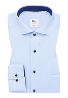 MODERN FIT Hemd in hellblau unifarben