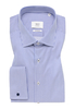 MODERN FIT Hemd in himmelblau gestreift