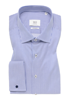MODERN FIT Hemd in himmelblau gestreift