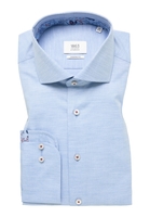 MODERN FIT Hemd in himmelblau unifarben