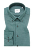 MODERN FIT Hemd in jade unifarben