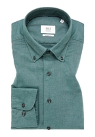 MODERN FIT Hemd in jade unifarben