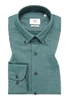 MODERN FIT Hemd in jade unifarben