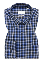 MODERN FIT Hemd in navy kariert