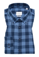 MODERN FIT Hemd in navy kariert