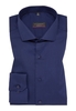 MODERN FIT Hemd in navy strukturiert