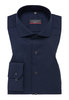 MODERN FIT Hemd in navy strukturiert