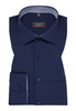 MODERN FIT Hemd in navy unifarben