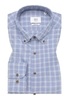 MODERN FIT Hemd in rauchblau kariert