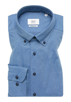 MODERN FIT Hemd in rauchblau unifarben