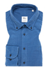 MODERN FIT Hemd in rauchblau unifarben