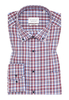 MODERN FIT Hemd in rot kariert