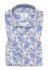 MODERN FIT Hemd in royal blau bedruckt