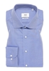 MODERN FIT Hemd in royal blau unifarben