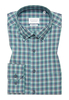 MODERN FIT Hemd in salbeigrün kariert