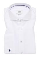 MODERN FIT Hemd in weiß unifarben