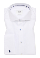 MODERN FIT Hemd in weiß unifarben