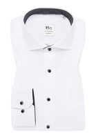 MODERN FIT Hemd in weiß unifarben