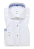 MODERN FIT Luxury Shirt in weiß unifarben