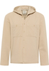 MODERN FIT Overshirt in beige unifarben