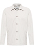 MODERN FIT Overshirt in grau unifarben