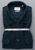MODERN FIT Overshirt in navy unifarben