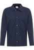 MODERN FIT Overshirt in navy unifarben