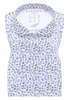 MODERN FIT Performance Shirt in blau bedruckt