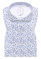 MODERN FIT Performance Shirt in blau bedruckt