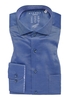 MODERN FIT Performance Shirt in blau strukturiert