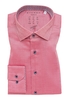 MODERN FIT Performance Shirt in bordeaux strukturiert