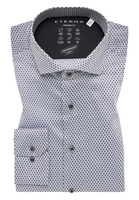 MODERN FIT Performance Shirt in grau bedruckt