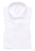 MODERN FIT Performance Shirt in weiß strukturiert
