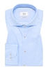 MODERN FIT Soft Luxury Shirt in hellblau unifarben