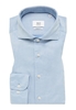 MODERN FIT Soft Luxury Shirt in hellblau unifarben