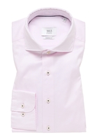 MODERN FIT Soft Luxury Shirt in soft pink unifarben