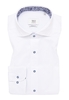 MODERN FIT Soft Luxury Shirt in weiß unifarben