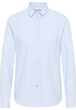 Oxford Shirt Bluse in hellblau gestreift